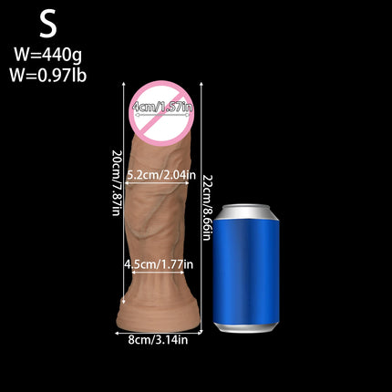Silicone Dildo With Suction Cup Vaginal Stimulation Masturbator Realistic Thick Penis Big Cock Adult Toys For Women Sex Toys 18+