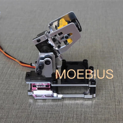 Metal Servos Pan Tilt Bracket Steering Engine Sky End Fpv Head Tracking Dual Axis Pan Tilt Model Camera 2