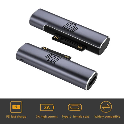 102W PD Fast Charging Adapters TypeC Power Supply Charger Connecting For Microsoft Surface Pro X 8 7 6 5 4Go Book Converter Plug