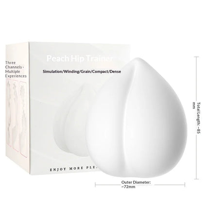Male Masturbator Cup / Coupe Masturbateur Masculin - Peach Hip Silicone TPE - Adult Sex Toy 🔞