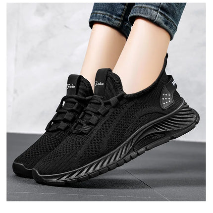 Women Casual Shoes Fashion Breathable Walking Mesh Flat Shoes Sneakers Women 2025 Gym Vulcanized Shoes White Female Footwear