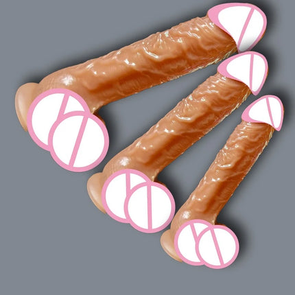 Dildo with Strong Suction Cups, Privacy Box Butt Plug Realistic Adult Sex Toys  Anal Dildos  for Women Couples  Anal Dick Gode