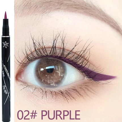 Luxurious Waterproof Long-Wearing Liquid Eyeliner - Smudge-Resistant, Transfer-Proof, Quick-Drying Perfect For Everyday Use