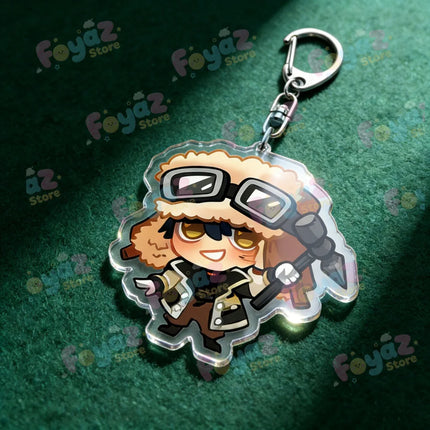 Anime Gachiakuta Enjin Riyo Rudo Zanka Jabber Keychain Accessories Bag Keyrings Jewelry Manga Fans Gifts