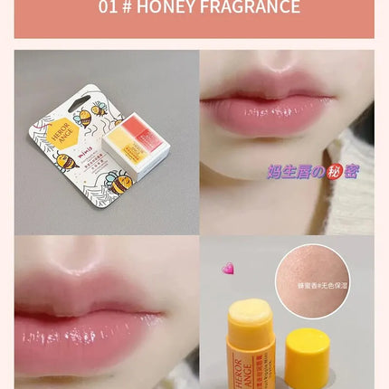 HERORANGE HR603 Fruit Mini Lip Balm Two Pack Set Moisturizing Lipstick Moisturizing Autumn and Winter Lip Mask Anti-Drying