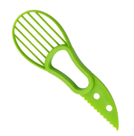1-3PC 3 in 1 Avocado Slicer Shea Corer Butter Fruit Peeler Cutter Pulp Separator Plastic Knife Kitchen Vegetable Tools