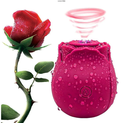 Clit Sucker Vibrator for Women Vagina G-Spot Vibrator Female Masturbator Clitoris Stimulator Adult Goods Rose Sex Toy for Women