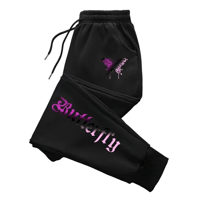 2026 Autumn New Men's and Women's Sports Pants Home Outdoor Leisure Sports Running Pants Y2K Letter Printed Pants Street Wear