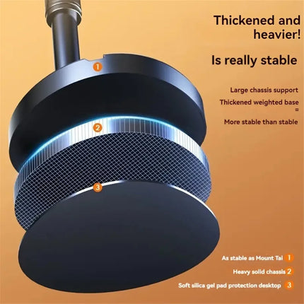 Rotatable and liftable Mobile Phone Bracket Live Broadcast Stand Adjustable Telescopic Portable Callphone Holder For Smart Phone