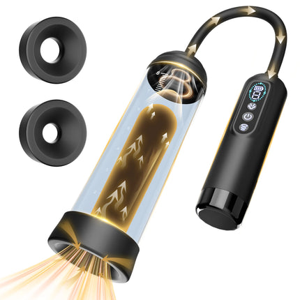 Automatic Electric Penis Pump Male Vacuum Suction Massager Delay Enlargement Glans Blowjob Masturbation Adult Sex Toys for Men