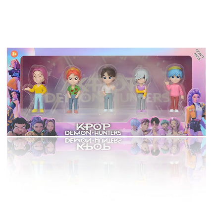 HOT K-pops D-emon H-unters Figure Rumi Zoe Mira anime polyvinyl chloride character collection desktop trinkets Childrens gift