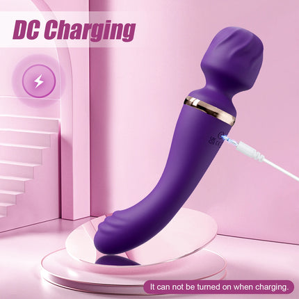 Vibrating AV Wand for Women G-Spot Clit Vagina Stimulator Nipples Breast Massager Female Vibrator Masturbator Sex Toy for Women