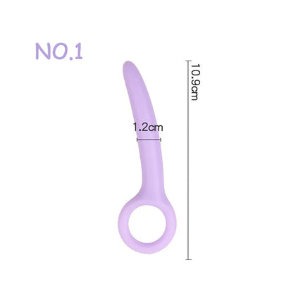 Silicone Pelvic Floor Muscle Dilator Trainer Set,Pelvic Wand Massager for Women，Pelvic Floor Strengthening Device