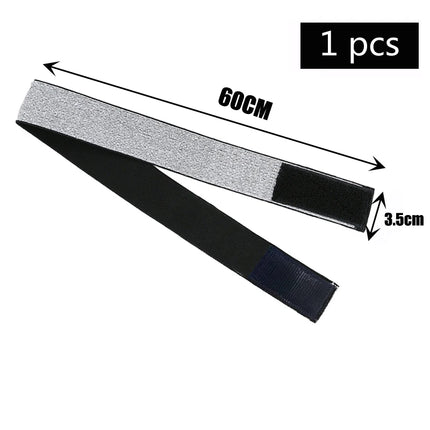 Fashion Hair Elastic Band For Wigs Adjustable Edge Scarf Elastic Headband With MagicTape for Women Lace Wigs