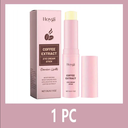 Caffeine eye cream stick nourishes the skin, improves fine lines, relieves eye bags and dark circles, and brightens the eye skin