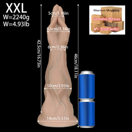 NEW Huge Anal Plug Thick Arm Buttplug Silicone Suction Cup Veins Texture Palm Dildo Adult Sex Toy For Women Gay Masturbation성인용품