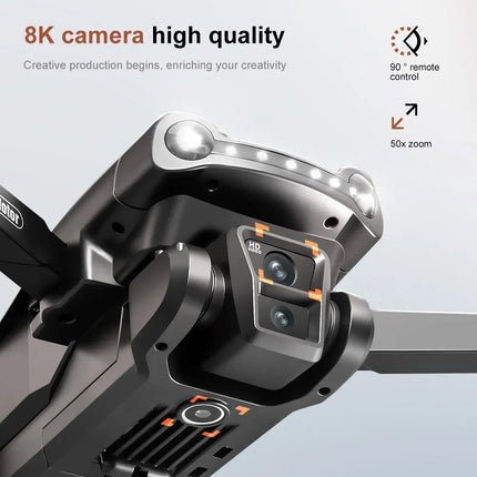 Lenovo V198MAX Drone GPS 8K HD Aerial Photography 4K Dual Camera Brushless Quadrotor Laser Obstacle Avoidance Aerial Optical toy