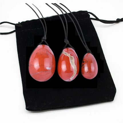 3pc/4pc Yoni Egg Women Kege Exercise Ball Set Natural Jade Stone Yoni Wand Train Pelvic Muscles Vaginal Massage Wellness Health