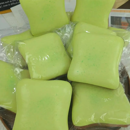 Dumpling Squishy Bread Squeeze Fidget Toy Soft Simulated Toast Stress Relief Decompression Slow Rebound Sensory Toy for Adults