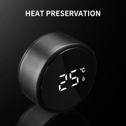 500mI Auto Digital Intelligent Thermos Cup For Tesla Model 3 X S Y P100D SpaceX Car Digital Smart Thermos Cup Auto Accessories