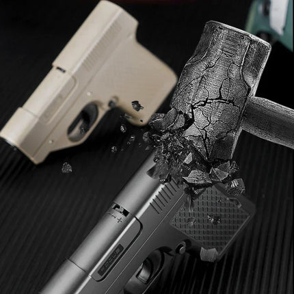 Pistol Style Lighters with 3 Cigarette Case Jet Turb Lighter Gas Lighter Capacity 10PCS Windproof Cigar Lighter Gadgets for Men