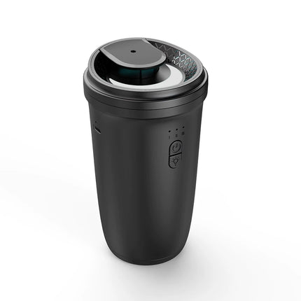 TEABLUM 50m³ Car Diffuser Humidifier Auto Air Purifier Aromo Air Freshener Type-C Charging for Home Aroma Aromatherapy Diffuser