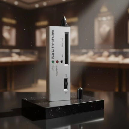 Diamond Tester Pen Handheld Moissanite Tester Diamond Checker Pen High Sensitivity Jewelry Testing Tool Professional