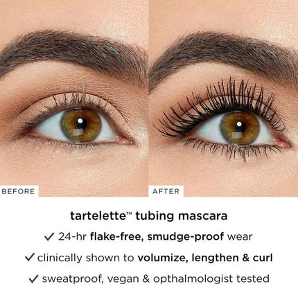 Tubing Mascara Waterproof And Sweatproof Contains Highly Effective Curling Ingredients, Instantly Elevates Lashes