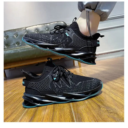 Men's Shoes Casual Sneakers Non Slip Breathable Running Shoe Mesh Tenis Outdoor Basketball Sports Tennis Shoes Zapatos De Hombre