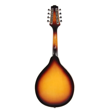 High Quality 8 Strings Mandolin Basswood with Rosewood Steel String Mandolin Stringed Instrument Adjustable Bridge