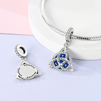 2025 New Charm 925 Sterling Silver Glow Firefly Travel Airplane Cat Paw Dragon Bead Fit Bracelet Bangle Necklace DIY Jewelry