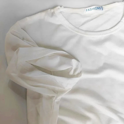Men's T-shirts White Black Short Sleeve Loose Round Neck Bottoming Shirts Trendy Casual Solid Color Pullover Tops Male Clothing