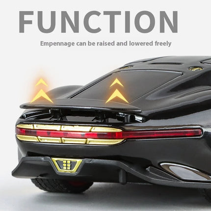 1:32 Mercedes Benz AMG Vision GT Supercar Alloy Diecast Car Model Sound And Light Classic Hobby Collectibles Gifts For Boyfriend