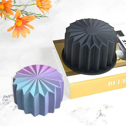 Bento Origami Silicone Cake Mold Diy Pudding Chocolate Mousse Mould Cake Decorating Baking Supplies Candle Plaster Making Molds