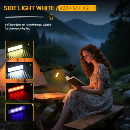 1500LM EDC Tactical LED Flashlight - Pocket USB-C Rechargeable,IPX5 Waterproof, Side Light & Clip for Daily Carry/Travel/Outdoor