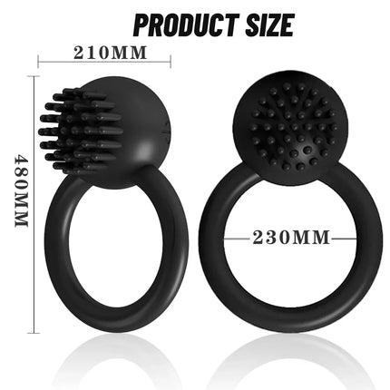 Cock Ring Vibrator Penis Sleeve Sucking Stimulator Remote Control G-spot Erection Ring Clitoral Sex Toy for Adult Supplies
