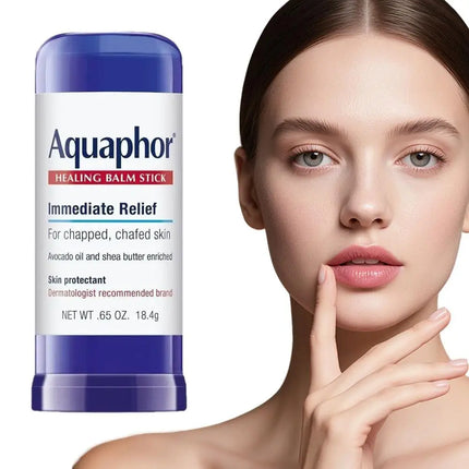 Brand Moisturizing Lip Balm Stick Immediate Relief For Chapped Chafed Skin Avocado Oil Shea Butter Aquaphor HEALING BALM STICK