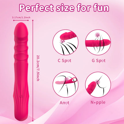 G-spot Vibrators Push-In Dildos Clitoral Stimulators Sex Toys Dildo Vibrators 10 Vibration Modes Adult Sex Toys Ladies & Couples