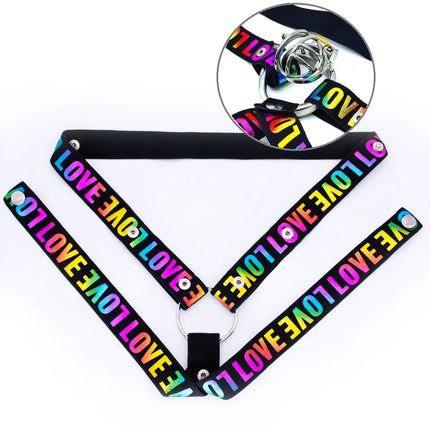 Cock Cage Auxiliary Belt Underwear Male Chastity Device Elastic Band Accessories Adjustable Rope Penis Rings Sex Toys For Men