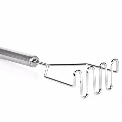 1pcs stainless steel kitchen gadget potato masher press cooking tool mashed potatoes wavy pressure Kitchen accessories