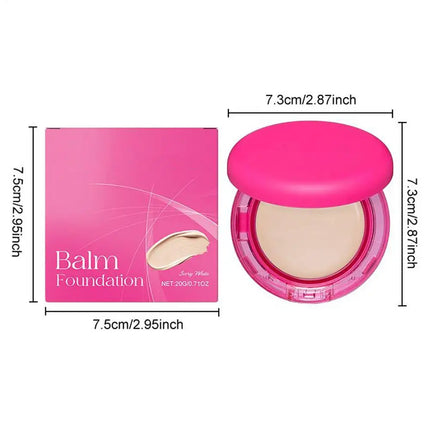 1pcs foundation makeup cream Waterproof Sweatproof Oil Control Full Coverage Foundation Makeup Cream