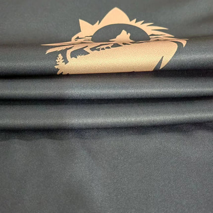 New Color Blocking Camouflage Printed Short Sleeved Polo Shirt Summer Fashion Men's Wolf Print Casual Sports T-Shirt