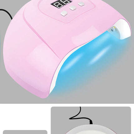 Gel Nail Polish Kit With UV Nail Lamp Electric Nail Drill Machine Soak OFF Gel Nail Kit Base&Top Coat Gel Polish Nail Tools Set