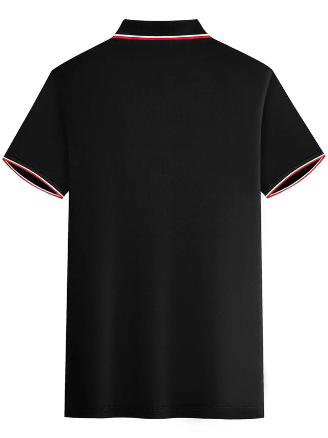 2026 Summer New Style Men's Short-Sleeved Polo Shirt With 3D Pattern Printing - Street Casual Fashion Comfortable And Stylish