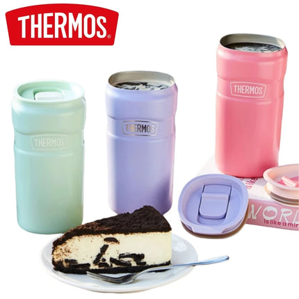 THERMOS 440ml Food-Grade 316L Steel Tumbler,6H Heat Retention Thermos for Office Commute,Leakproof Portable Coffee Mug, BPA Free