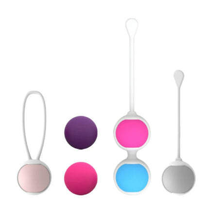 Kegel Balls Tighten 6 Kegel Exercise Weights Exercise Kit Pelvic Floor Muscles Trainer Vaginal Tight Shrink Exercise for Women