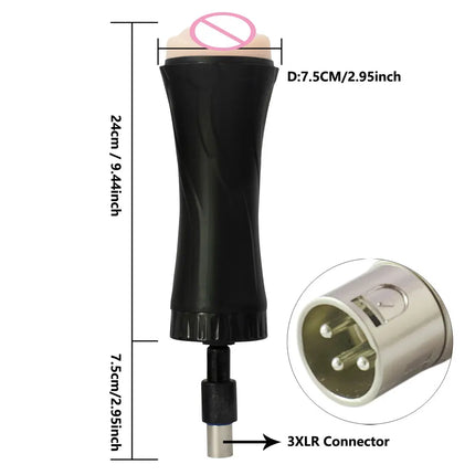 FREDORCH Lot Types Traditional Sex Machine A2 / F2 Attachment 3XLR Attachment Dildo Suction Cup Sex Love Machine For Women Man