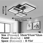 Black 3 head / Dimmable with remote