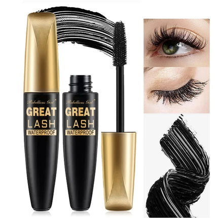 Rebellious Girl 24Hour Mascara 10ml, Long-Lasting Wear, Smudge-Proof, Volumizing Lash, Waterproof, Eye Makeup Essential