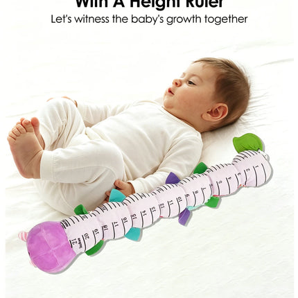 Baby Rattle Musical Caterpillar Worm Soft Infant Plush Toys Educational Interactive Sensory Toy for Babies Newborn Toddler Gift